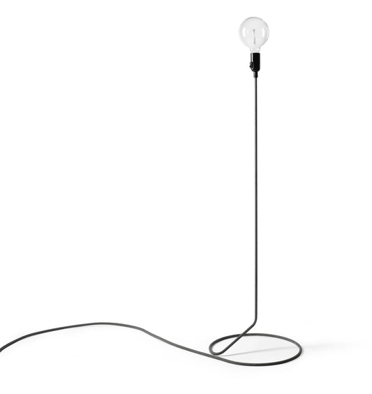 Cord Lamp Black-White
