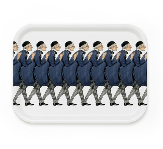 Elsa Beskow Tray 20x27 Uncle Blue