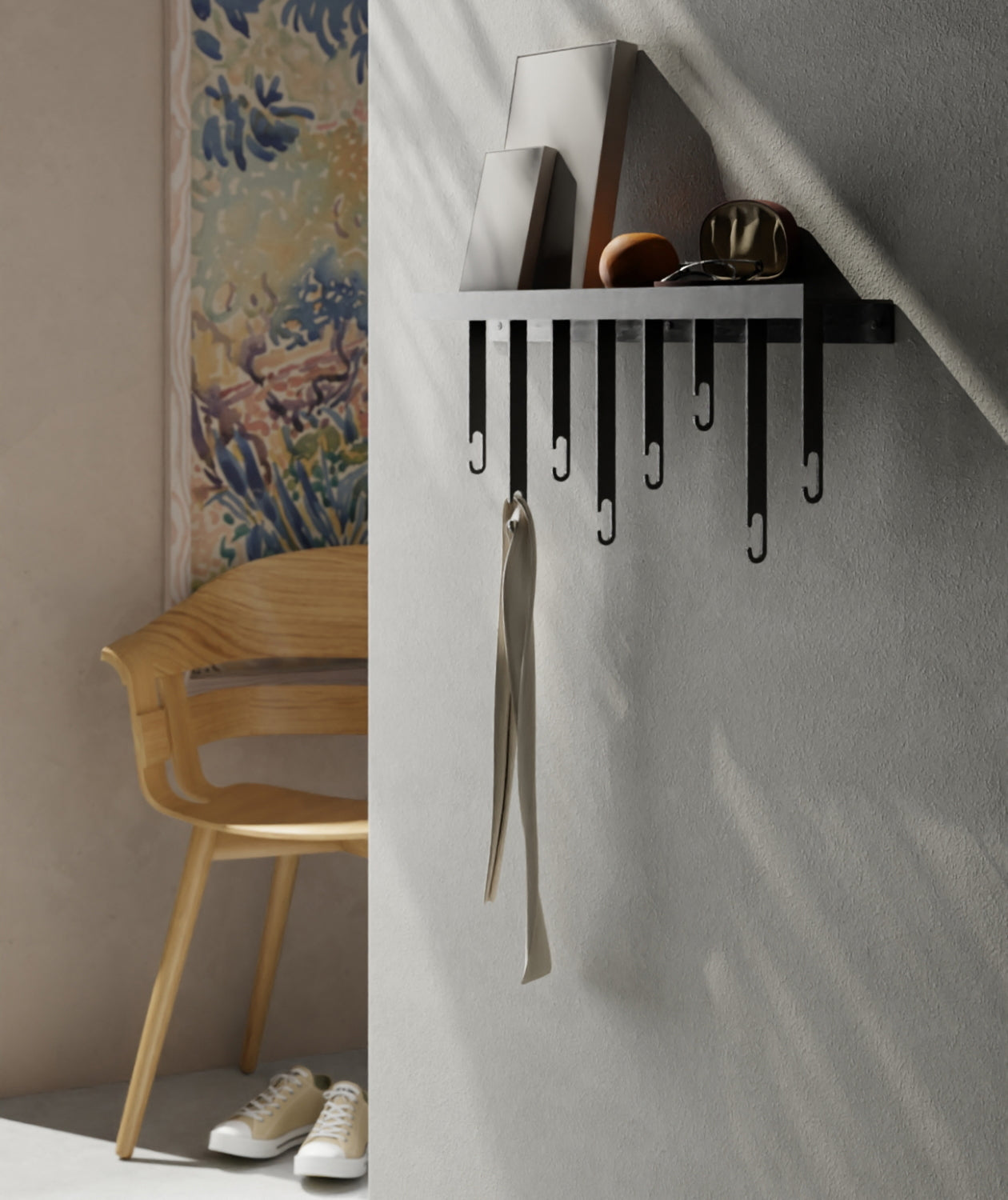 Atelje Wall Hanger Black