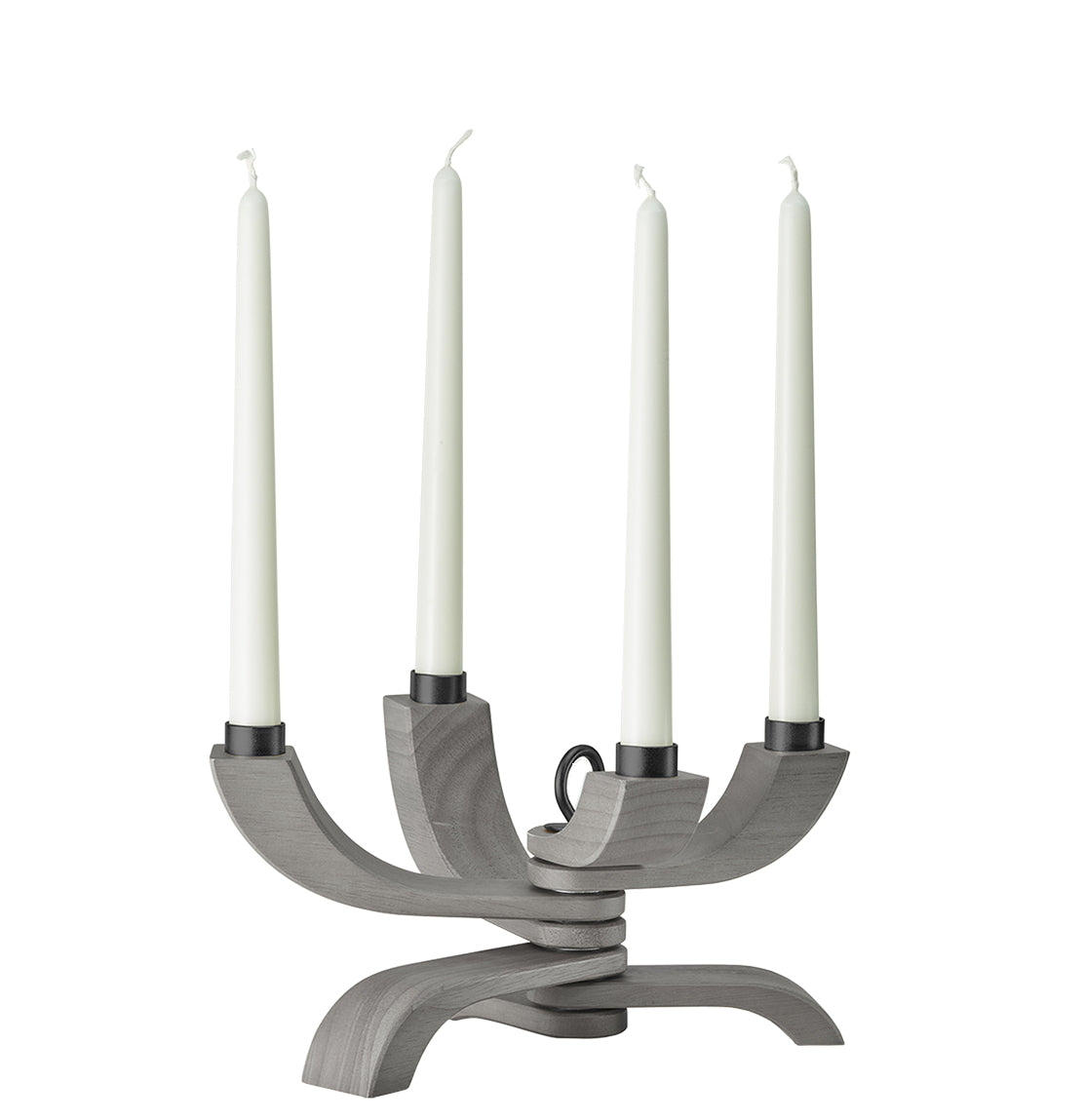 Nordic Light Candle Holder 4 grey