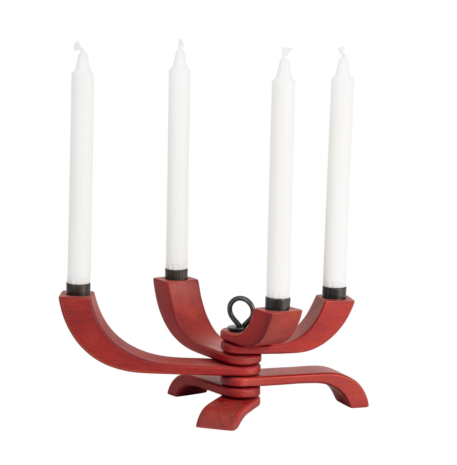 Nordic Fusion Design House Stockholm Nordic Light Candle Holder 4 red