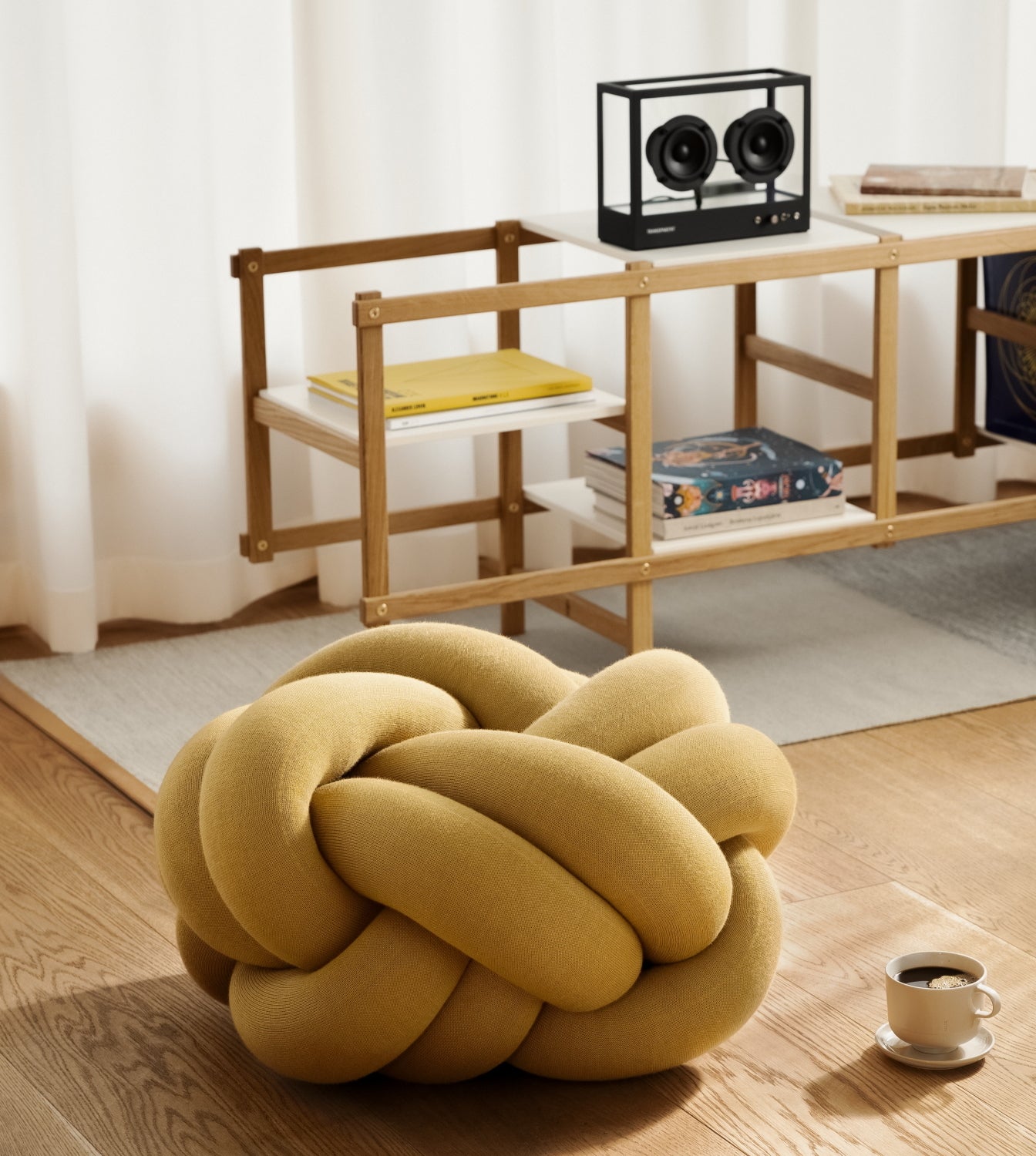 DesignHouseStockholm-knot-cushion-medium-yellow