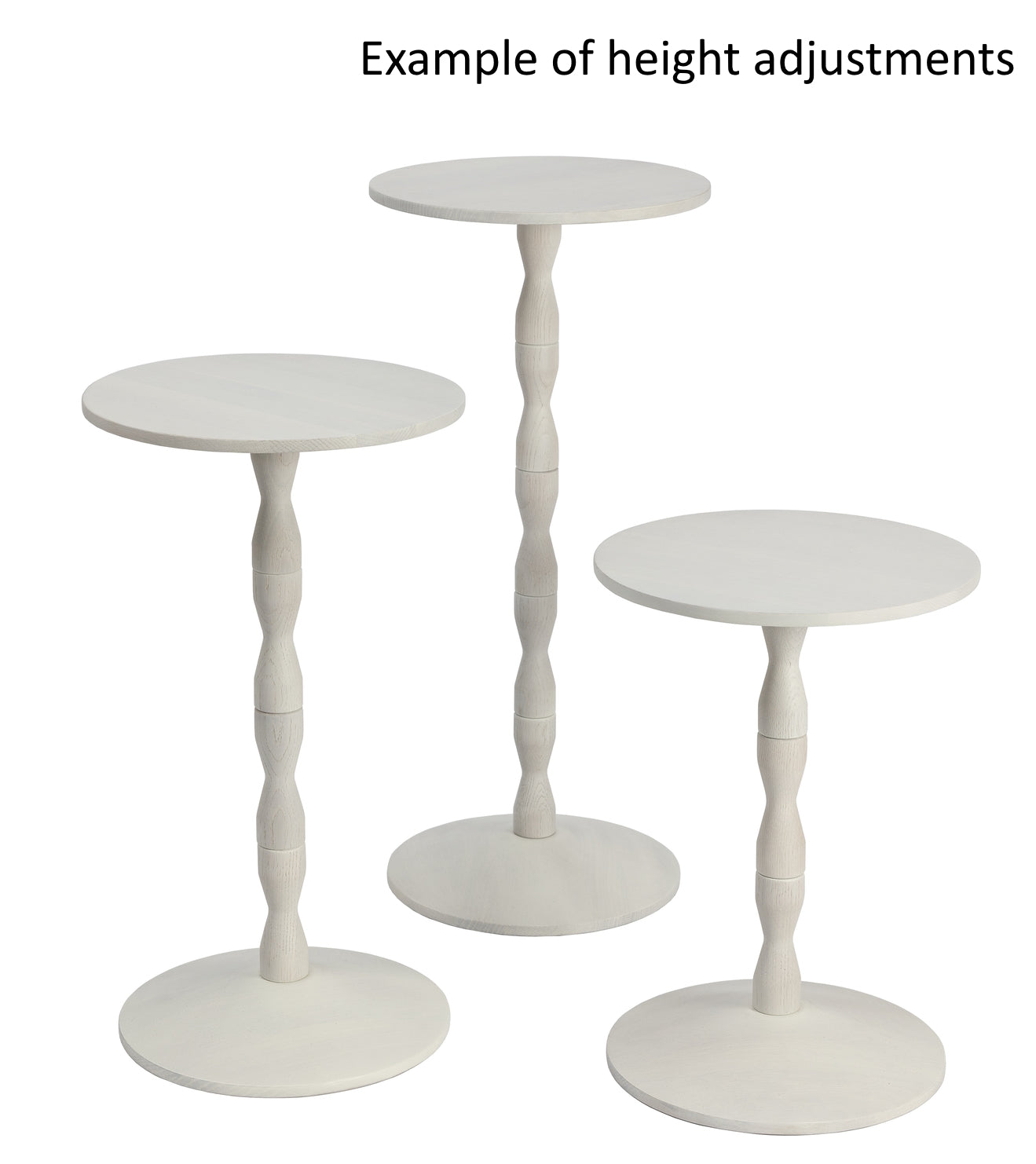 Pedestal Table White