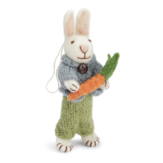 Bunny Small White jacket pants & carrot