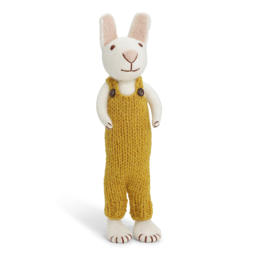 Gry & Sif Bunny Big White ochre pants