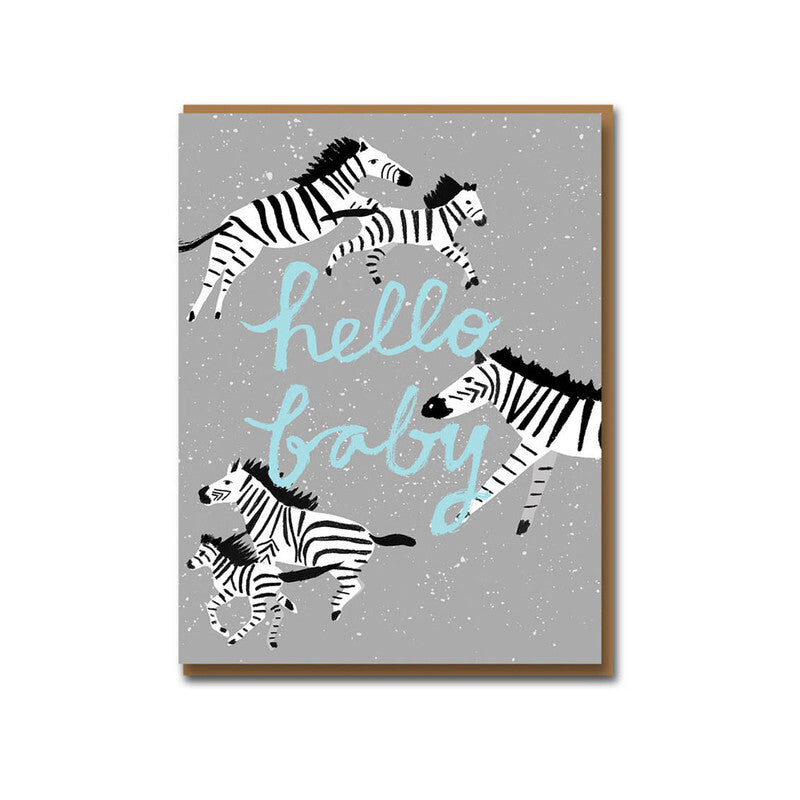 Zebra Moments Card