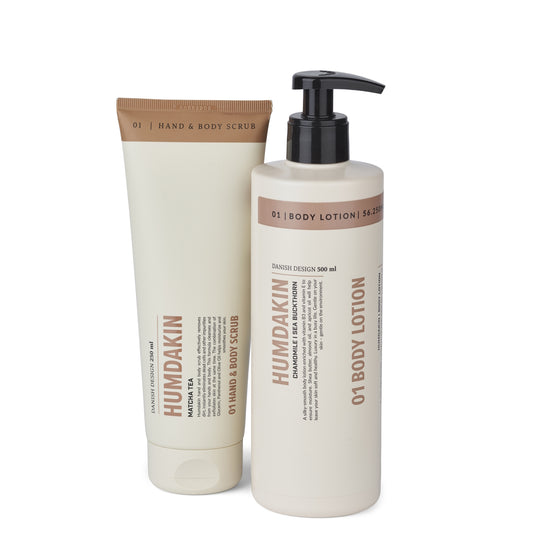 Humdakin Body Care Scrub & Lotion Kit