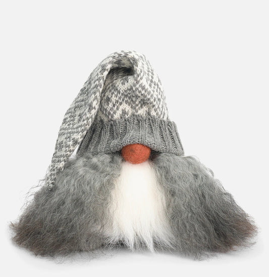 Santa Valter grey knitted cap