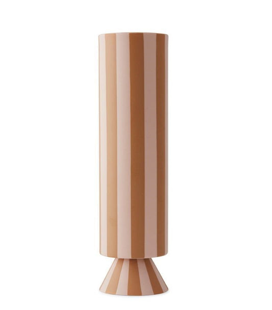 OYOY-toppu-vase-high-caramel