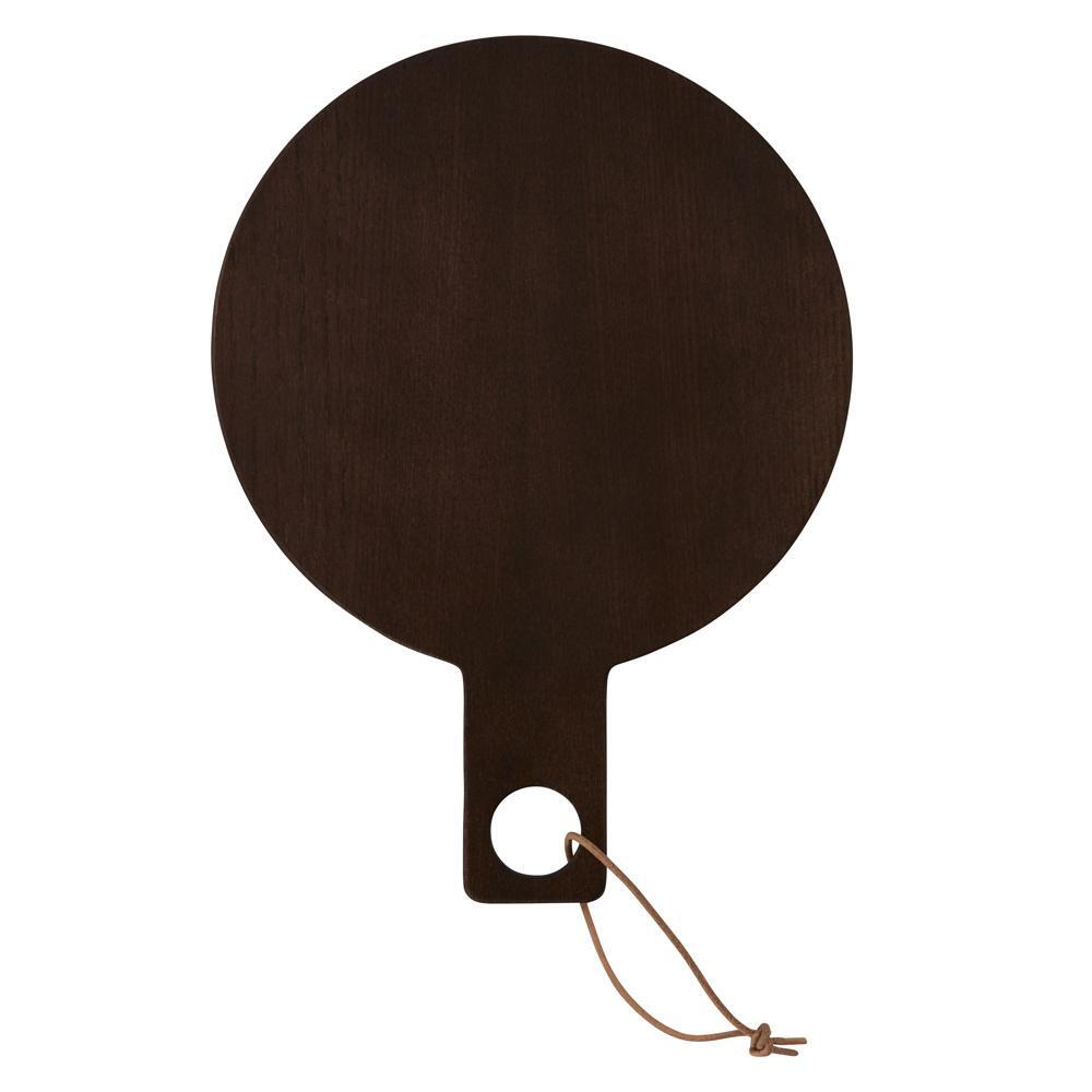 OYOY Ping Pong Wooden Hand Mirror Dark