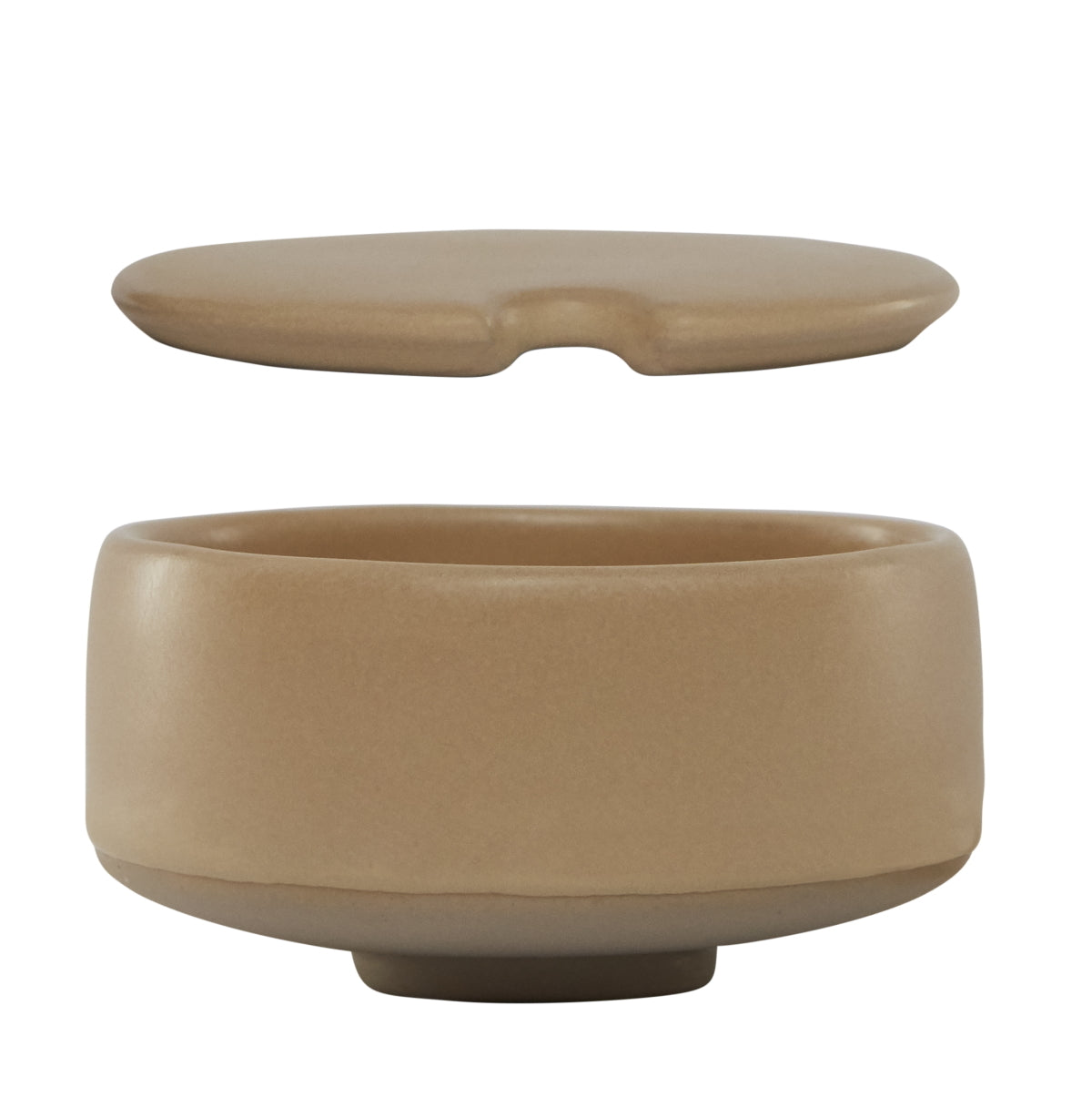 OYOY Hagi Ceramic Sugar Bowl Light Brown