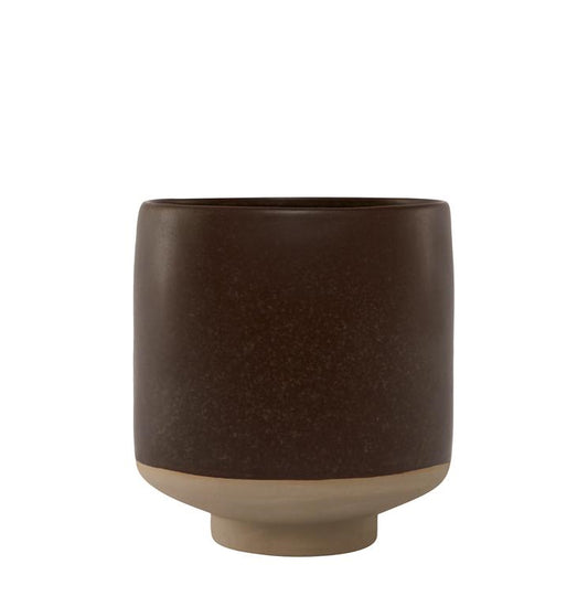OYOY Hagi Ceramic Pot Small Brown