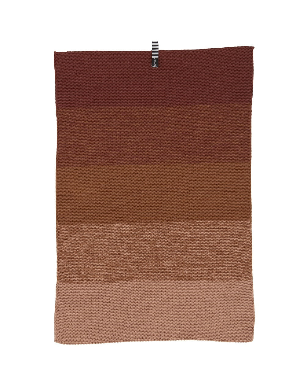 OYOY Niji Mini Towel Dark Caramel