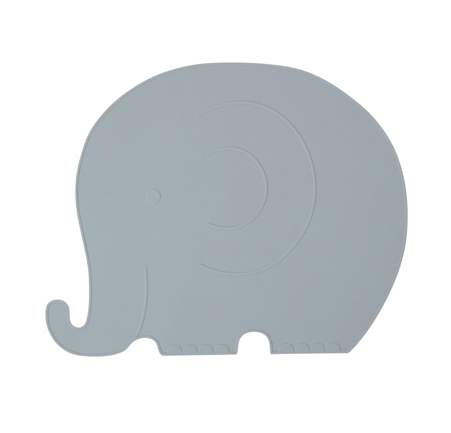 OYOY Placemat Henry Elephant Pale Blue