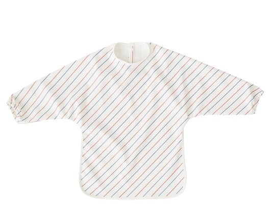 OYOY Striped Cape Bib White