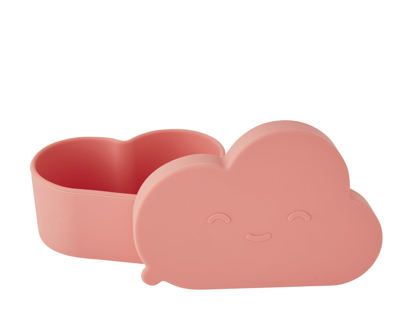 OYOY Cloud Silicone Kids Snack Bowl Pink