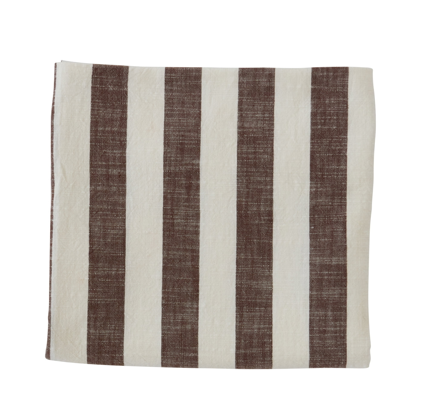 OYOY Striped Tablecloth 260x140 Choko