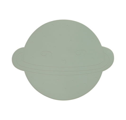 OYOY Placemat Planet Pale Mint