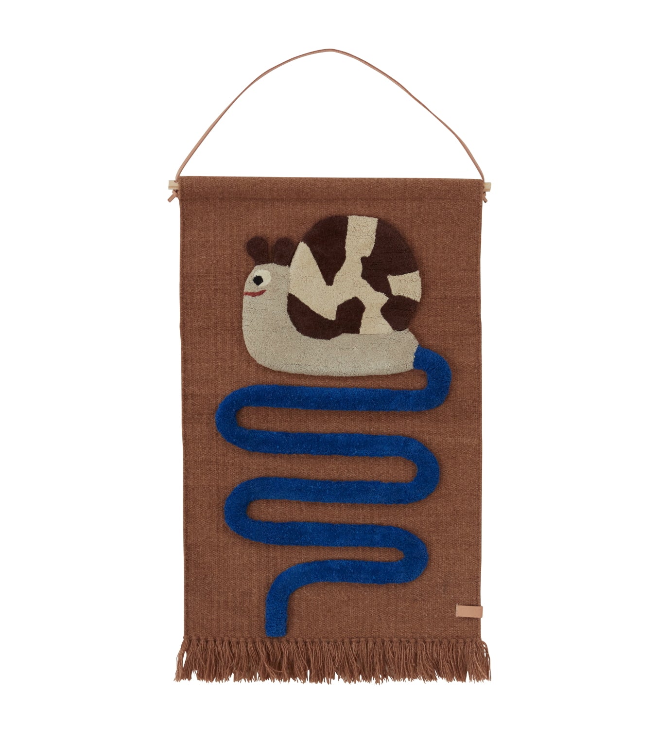 OYOY-sally-snail-on-the-way-wall-rug-blue