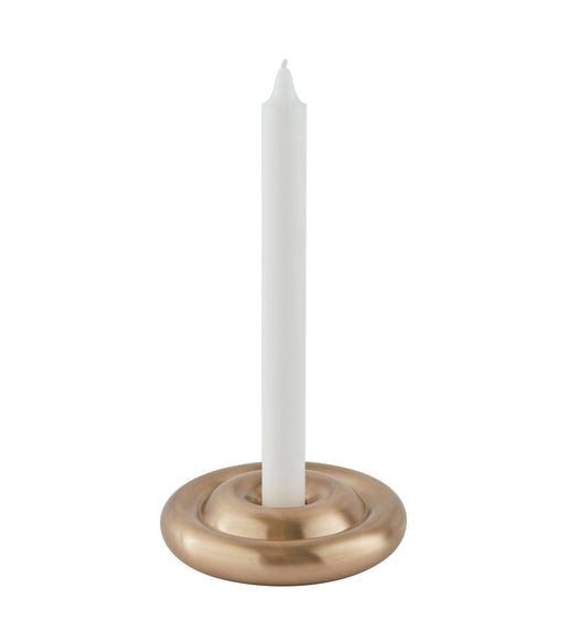 OYOY Savi Solid Brass Candle Holder