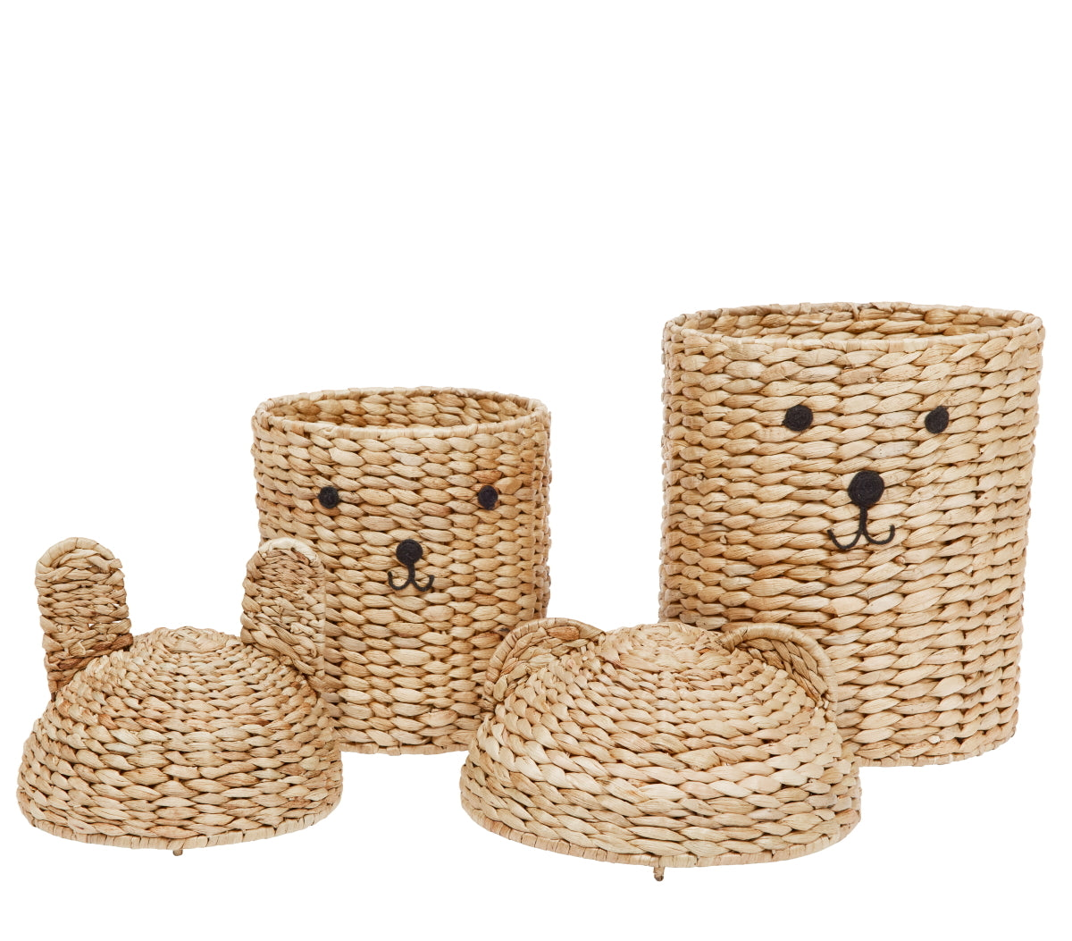 Nordic Fusion | OYOY Bear & Rabbit Storage Basket Set – Nordic Fusion Store