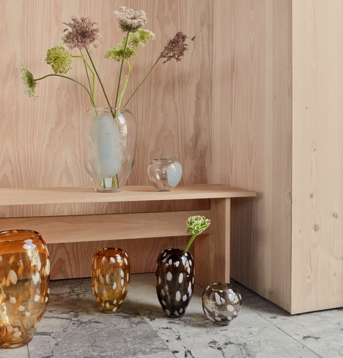 OYOY-jali-vase-medium-amber