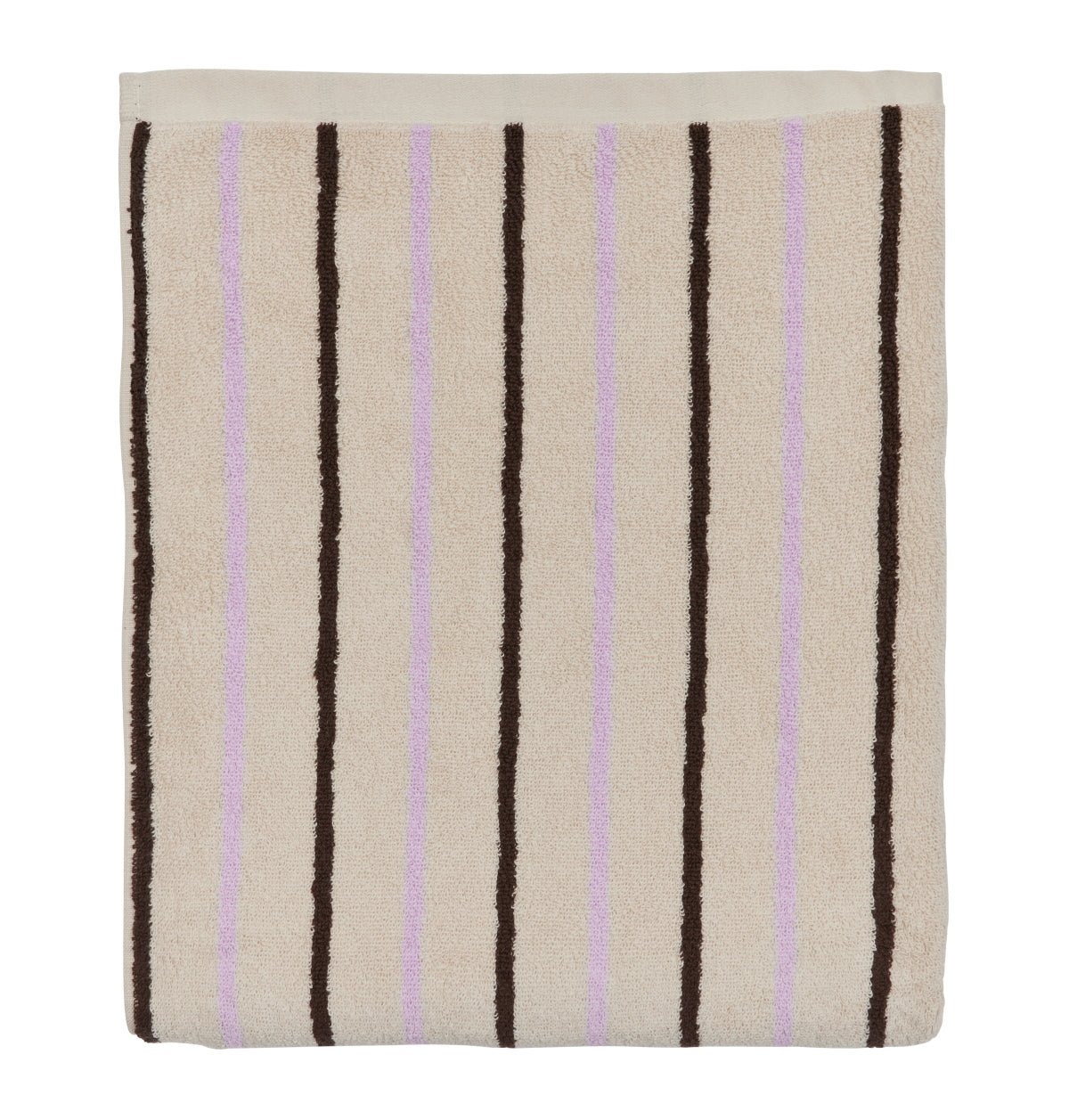 OYOY Raita Organic Cotton Bath Sheet Clay-Purple