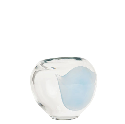 OYOY Jali Vase Small Ice Blue