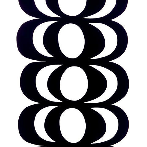 Marimekko-kaivo-fabric-black-white