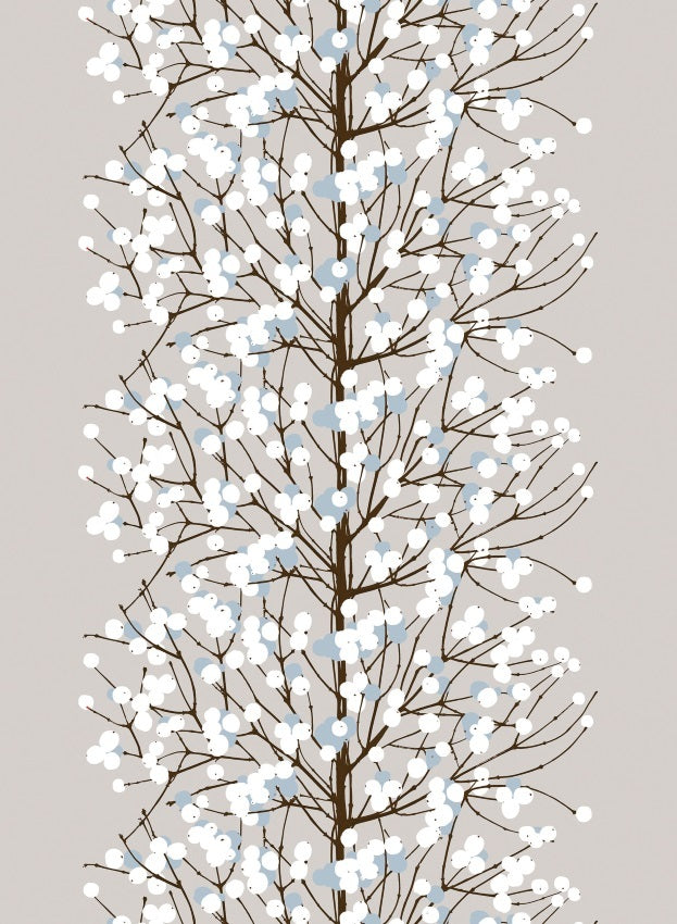 Marimekko-lumimarja-fabric-cotton-blue