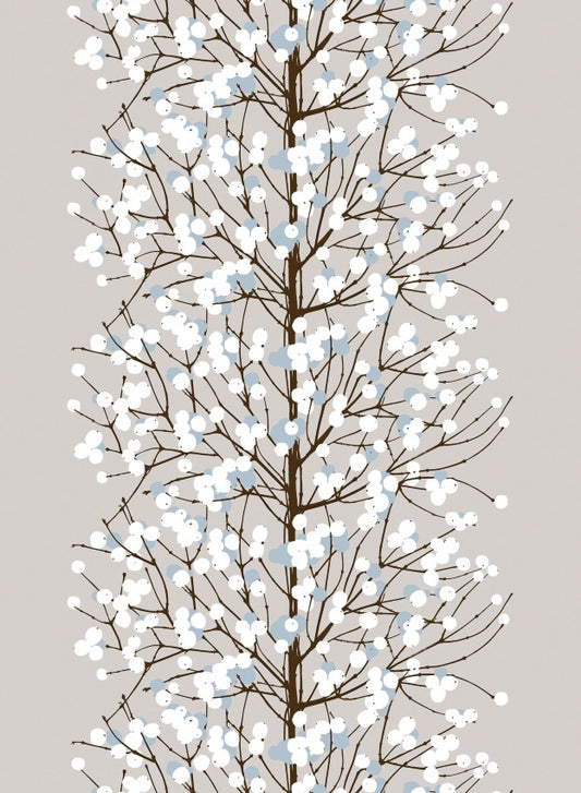 Marimekko-lumimarja-fabric-cotton-blue