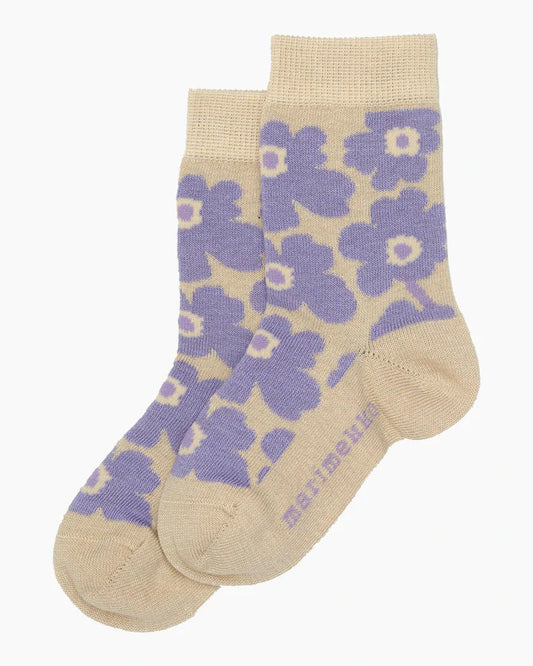 Marimekko Umika Kids Socks lavender 25-27