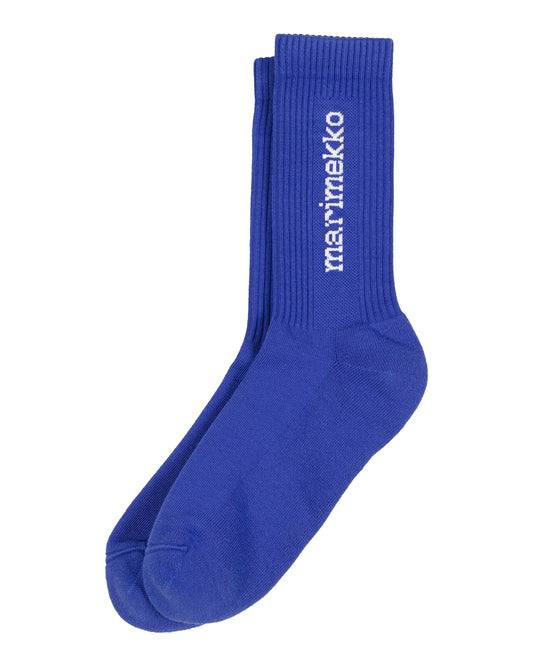Marimekko Kuksa Logo Socks blue 43-45