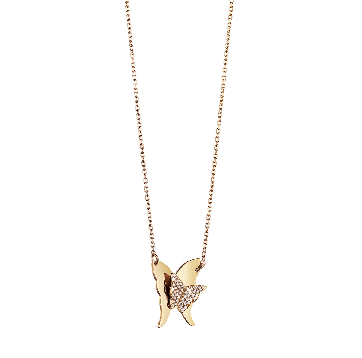 Miss Butterfly & Stars Necklace