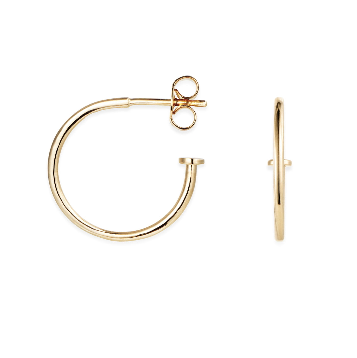 101 Plain Hoops Gold