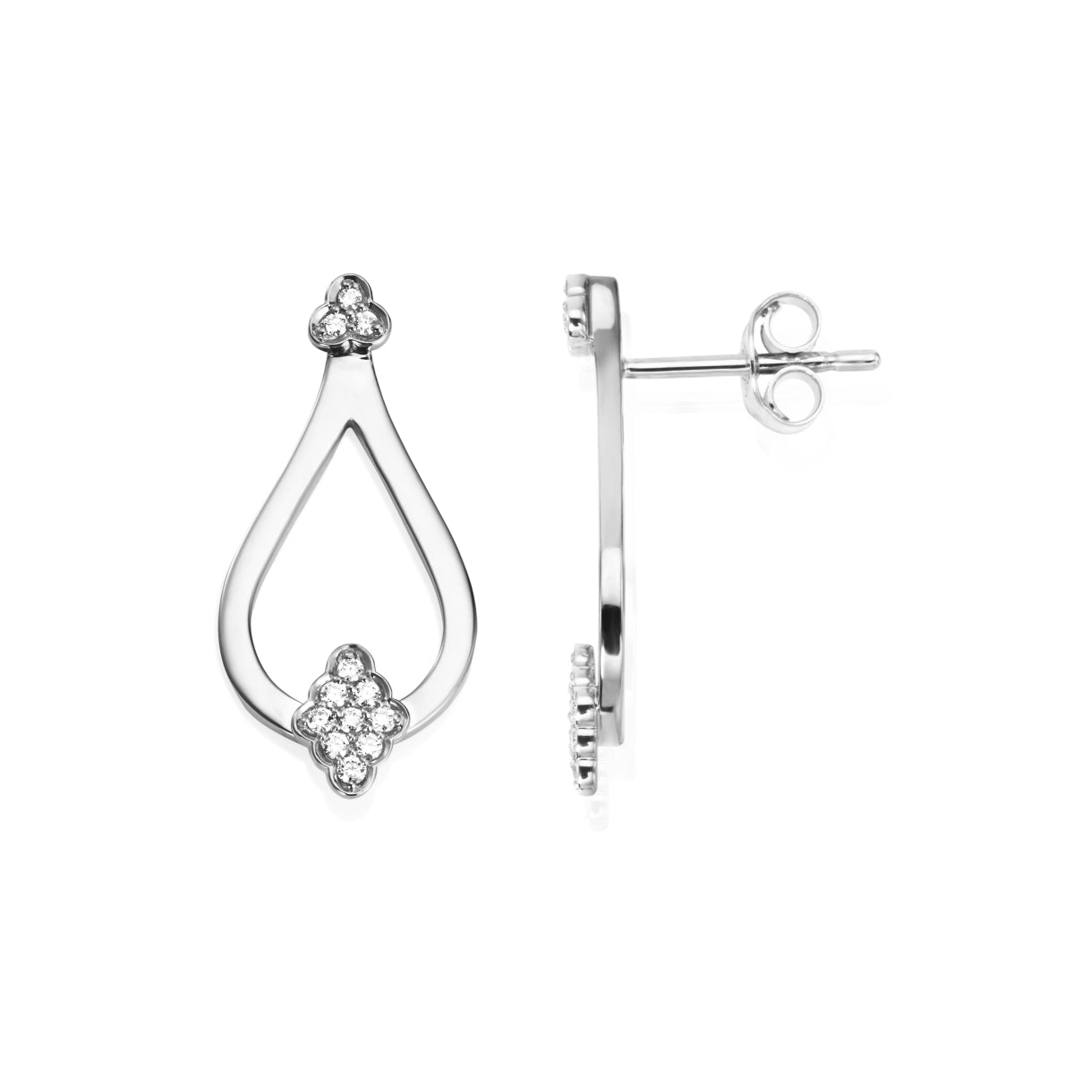 EfvaAttling-little-dew-drops-stars-earrings-white-gold