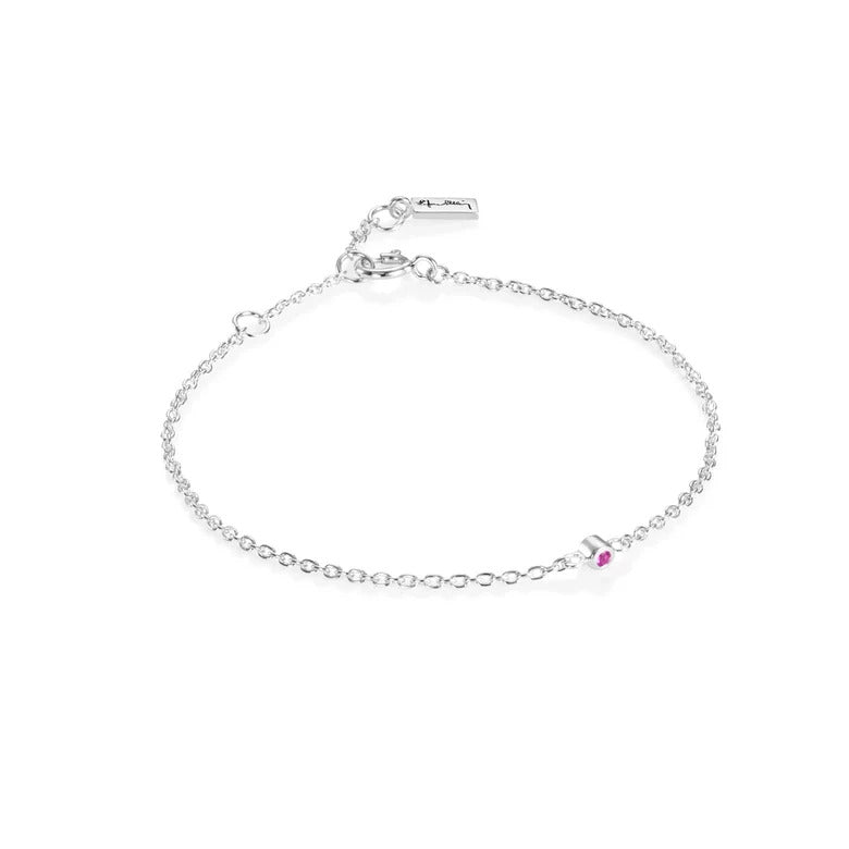 Micro Blink Bracelet Pink Sapphire