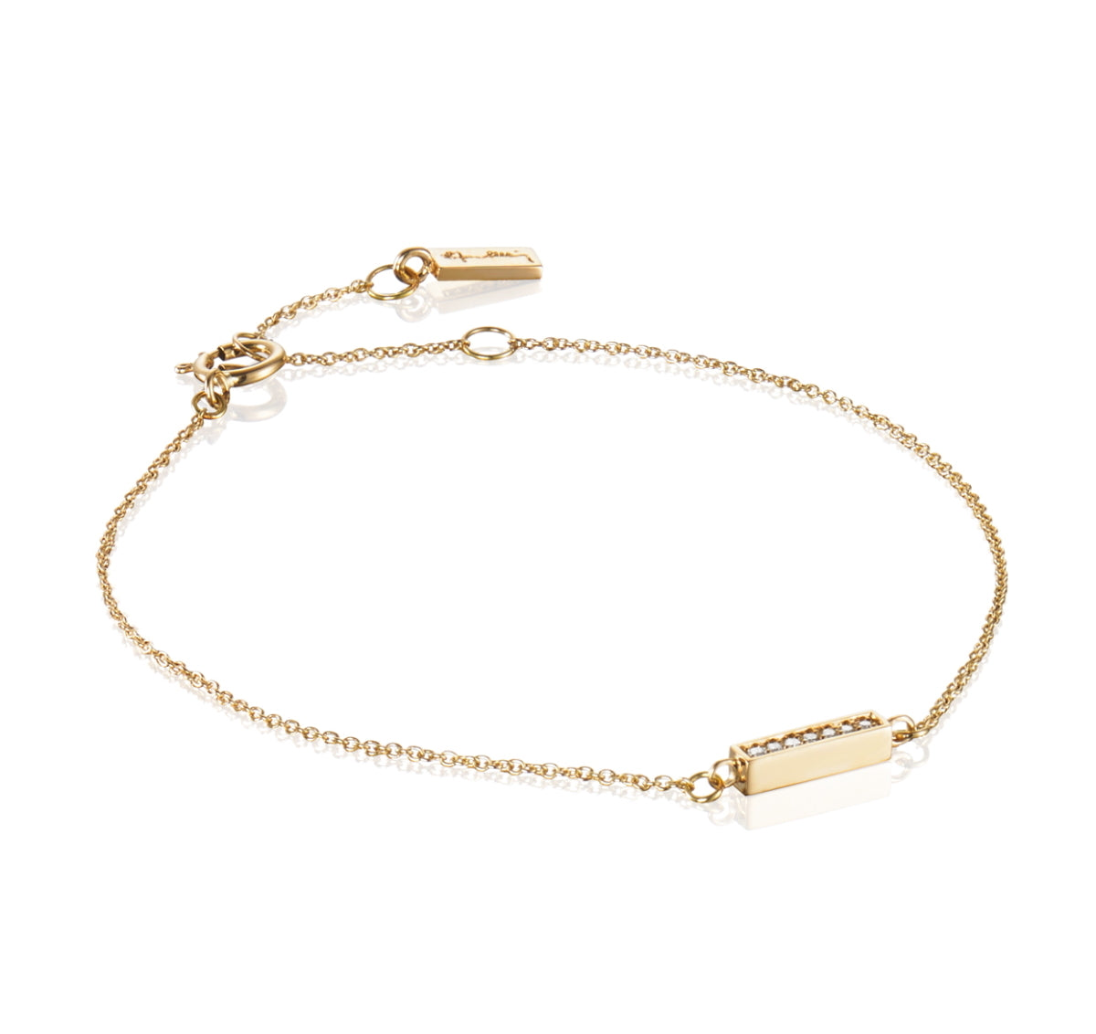 EfvaAttling-thin-stars-bracelet-gold