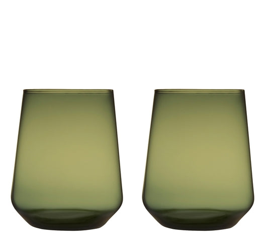 Iittala Essence Tumbler 2pk Moss