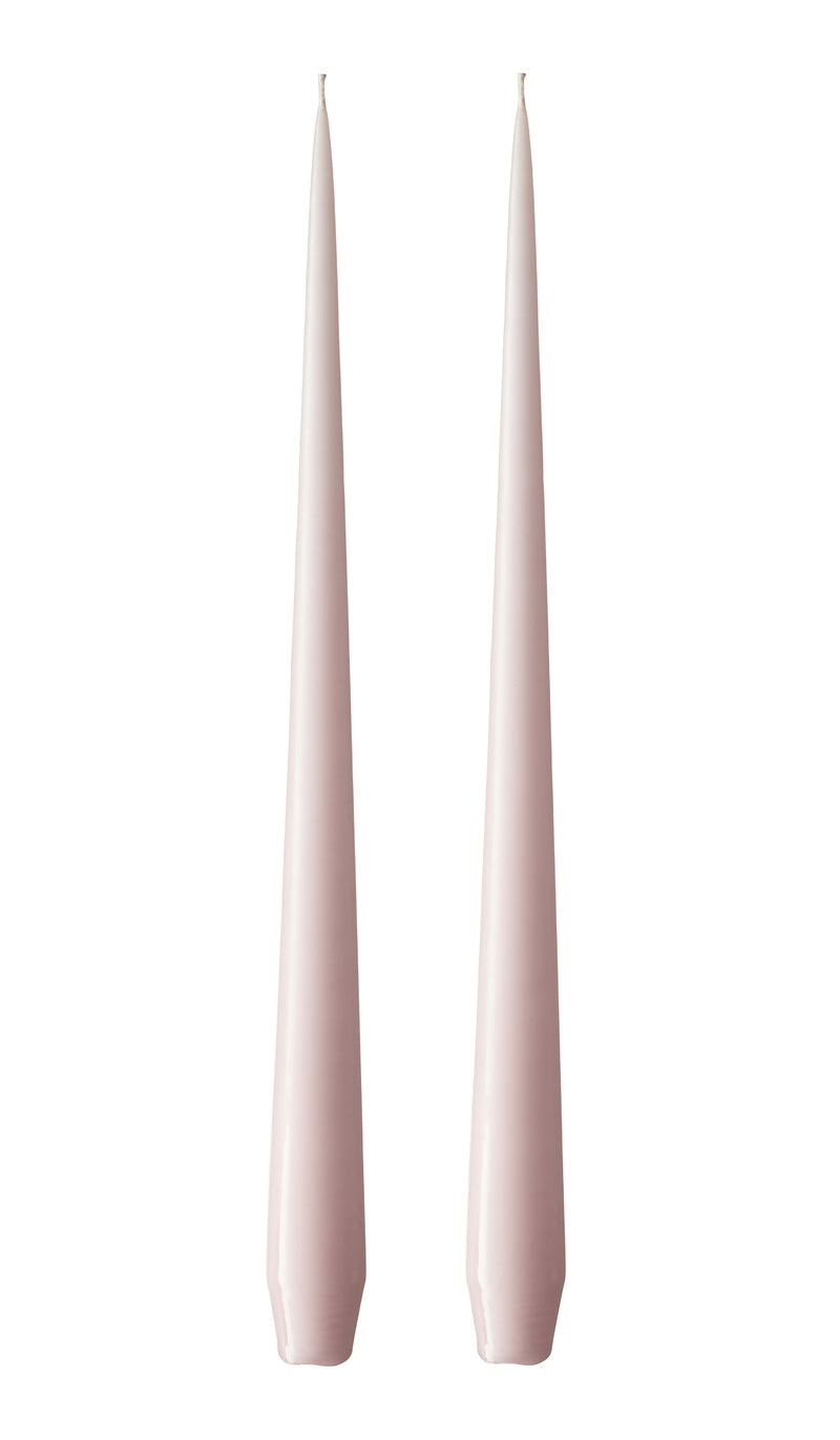 Taper Candles 32cm 8h pale pink