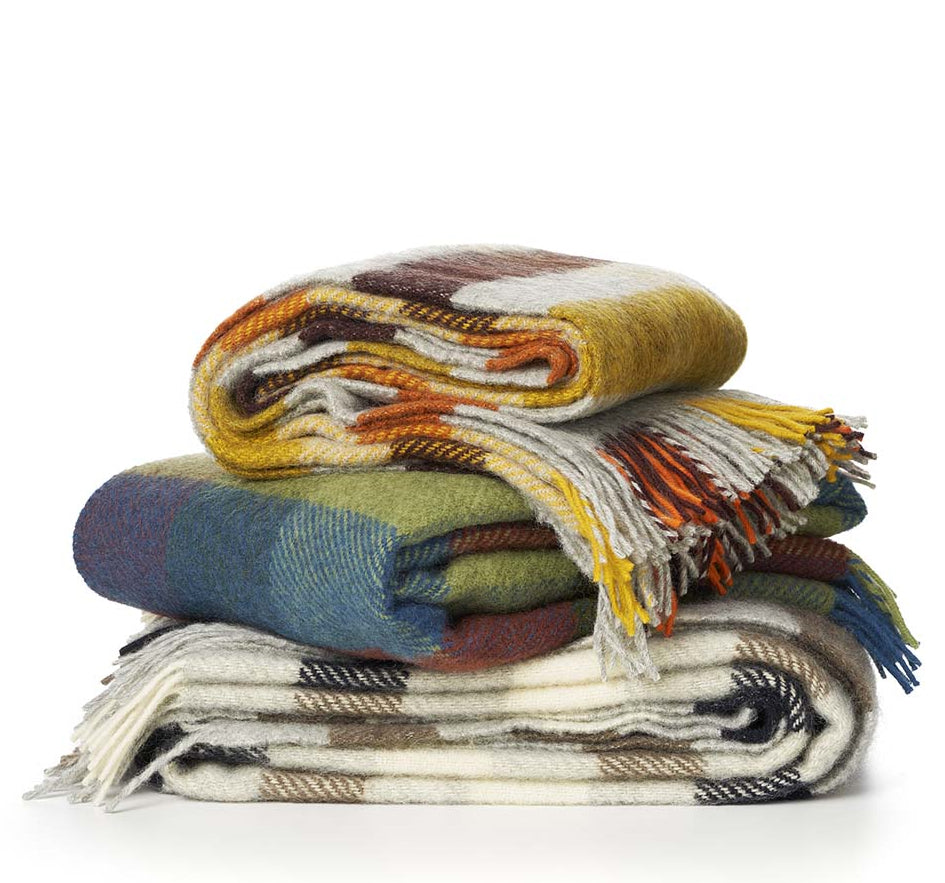 Klippan-gotland-multi-blanketYellow
