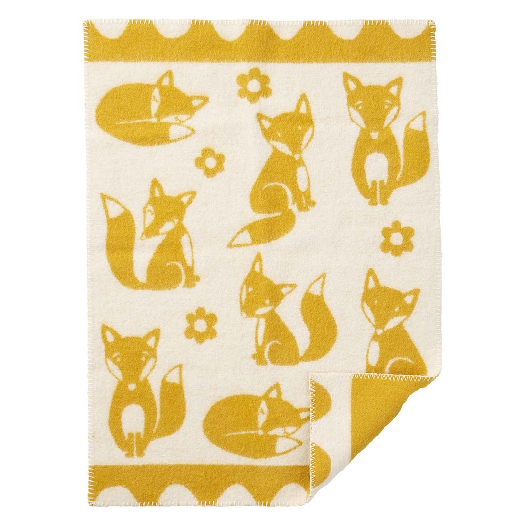 Klippan-fox-baby-blanketSaffron