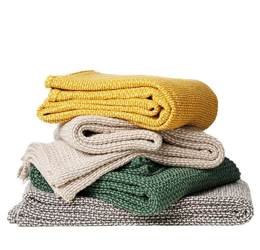 Klippan-basket-cotton-blanketGreen